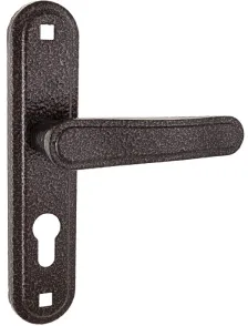 Дверная ручка на планке Absolyute РФ1-55/03А медь антик