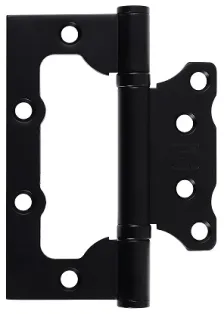 Петля без врезки универсальная Hinge 100-2BB FH MB черный