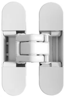 Петля универсальная скрытой установки Kubica Atomika K8000 DXSX, BI 60кг белый