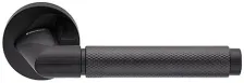 Дверная ручка на круглом основании Linea Cali GRIP 1705/025 VE черный матовый