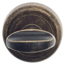 Фиксатор поворотный на круглом основании Venezia WC-2 D1 античная бронза