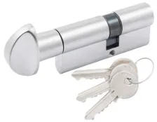 Цилиндровый механизм Cortelezzi Primo 117F 30x40 матовый хром