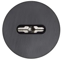 Накладка на сувальдный замок Fuaro ESC.S-auto.RLR/R.486 GR-23 графит (1шт.)