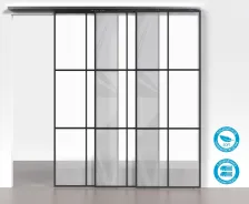 Комплект для профильных телескопических дверей Armadillo SLD.Comfort-PRO.SET5.PROF telescope/80