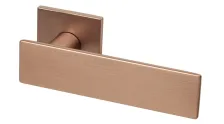 Дверная ручка на квадратном основании Armadillo K.YM.CASTELLA AC-9 медь