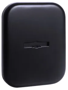 Декоративная накладка Fuaro с авт. шторками на сувальдный замок ESC.S-auto.XL/K.486 (ESC 486-S-auto XL) с авт.шторками BL черный (1шт.)