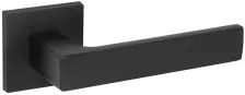 дверная ручка на квадратном основании Fuaro K.RL52.TETRAGON BL-24 черный квадрат 8х170 мм