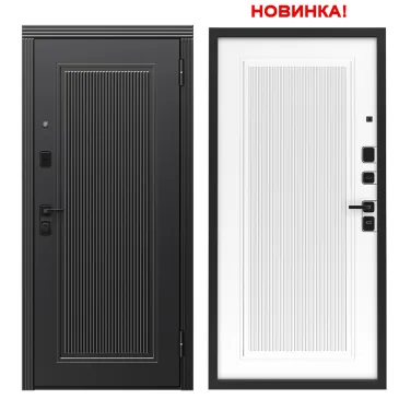 Входная дверь Статус М628 Черный/Белый