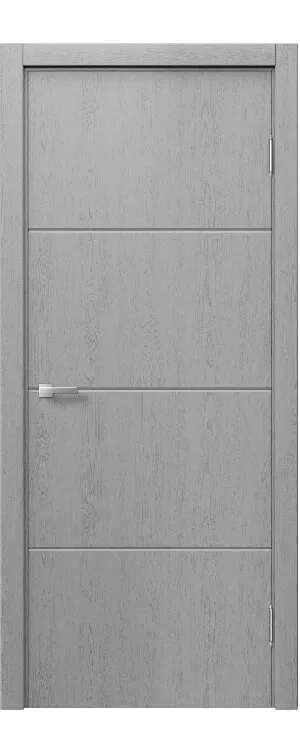 Межкомнатная дверь «STEFANY WOOD 1003» – RAL 7040