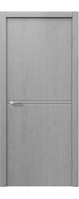 Межкомнатная дверь «STEFANY WOOD 1011» – RAL 7040