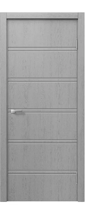 Межкомнатная дверь «STEFANY WOOD 1015» – RAL 7040