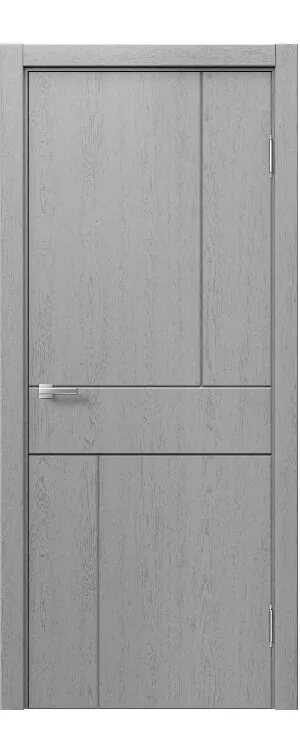 Межкомнатная дверь «STEFANY WOOD 1064» – RAL 7040