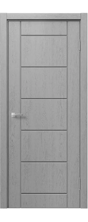 Межкомнатная дверь «STEFANY WOOD 1091» – RAL 7040