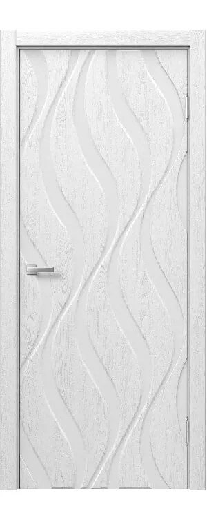 Межкомнатная дверь «STEFANY WOOD 1103» – Белый