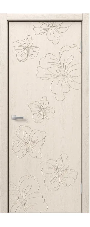 Межкомнатная дверь «STEFANY WOOD 1127» – RAL 1013