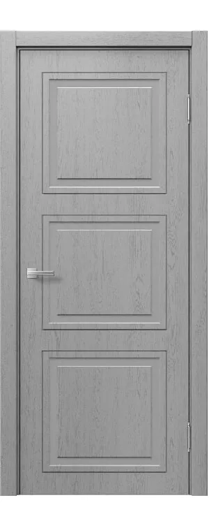 Межкомнатная дверь «STEFANY WOOD 3104» – RAL 7040