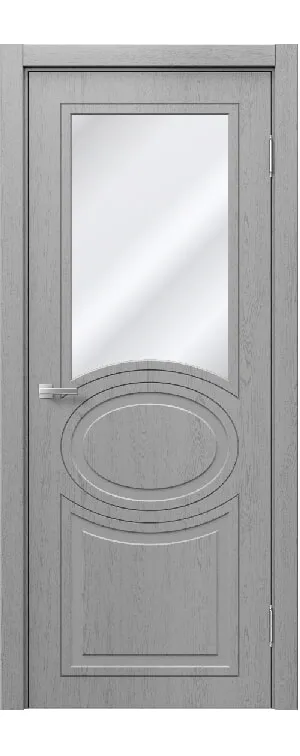 Межкомнатная дверь «STEFANY WOOD 3119» – RAL 7040