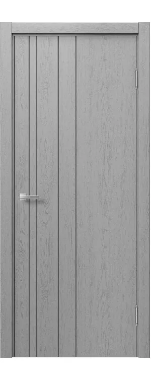 Межкомнатная дверь «STEFANY WOOD 1051» – RAL 7040