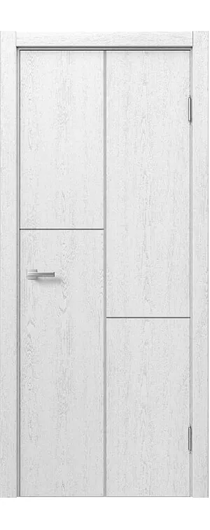 Межкомнатная дверь «STEFANY WOOD 1063» – Белый