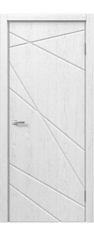 Межкомнатная дверь «STEFANY WOOD 1072» – Белый