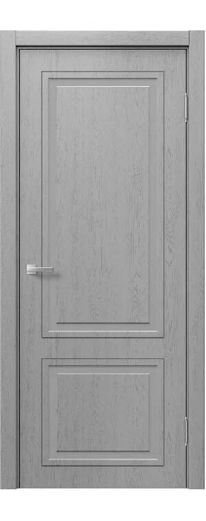 Межкомнатная дверь «STEFANY WOOD 3102» – RAL 7040