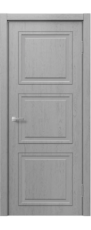 Межкомнатная дверь «STEFANY WOOD 3104» – RAL 7040