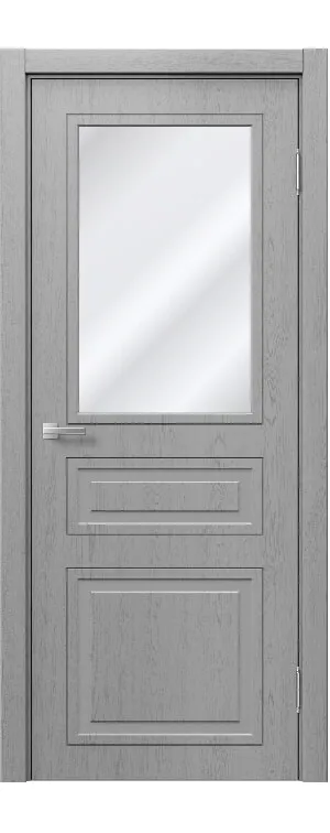 Межкомнатная дверь «STEFANY WOOD 3113» – RAL 7040