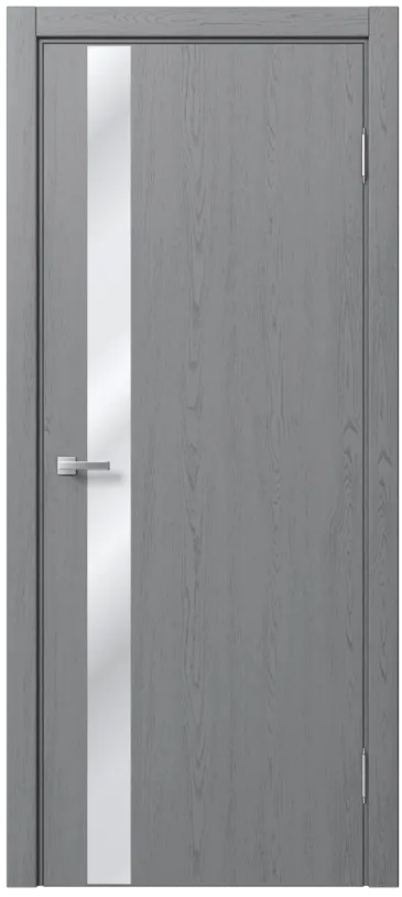 Межкомнатная дверь «STEFANY WOOD 5004» – RAL 7040
