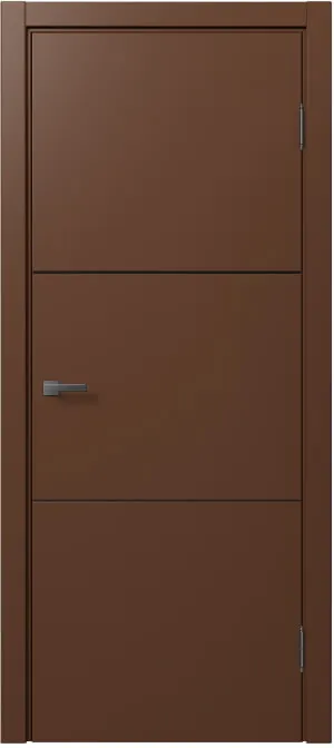Межкомнатная дверь «STEFANY 5011» – RAL 8011