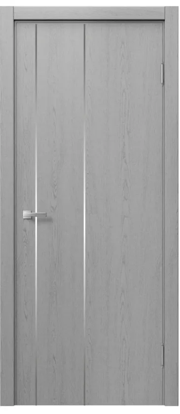 Межкомнатная дверь «STEFANY WOOD 5013» – RAL 7040