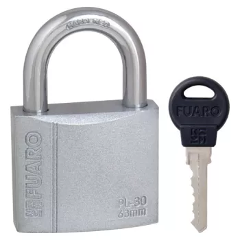 Замок навесной Fuaro PL-PROTEC-3063 3key (PL-3063) англ. /блистер