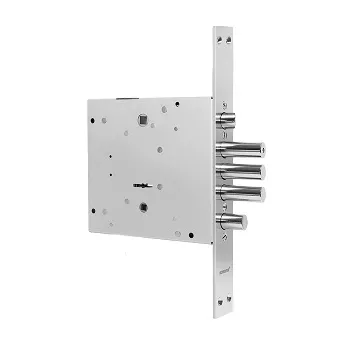 Замок врезной Border сувальдный с задвижкой и защёлкой ЗВ9-8 МКЗ/15, 5 кл. /77937/