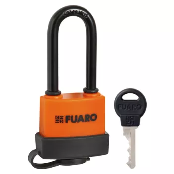 Замок навесной Fuaro PL-WEATHER-3640 LS 3key (PL-3640 LS) удл. дужка, англ./блистер