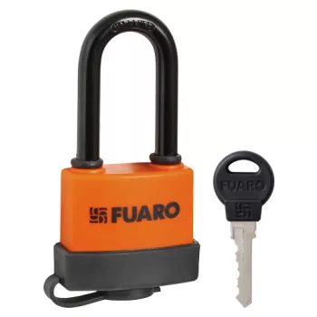 Замок навесной Fuaro PL-WEATHER-3650 LS 3key (PL-3650 LS) удл. дужка, англ. /блистер