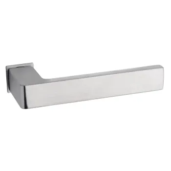 Дверная ручка на круглом основании Fimet Ice Mini 168/243 F05 матовый хром