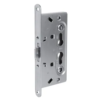 Корпус врезного замка c защёлкой Fuaro FP.C-65.72-0432 (B2B) сатинированный хром