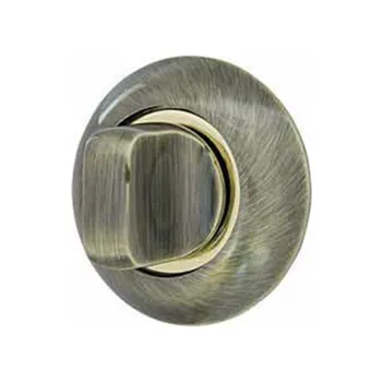 Ручка поворотная Armadillo WC-BOLT BK6-1AB/GP-7 бронза/золото