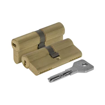 Цилиндровый механизм Cisa (Чиза) ASIX OE300-07.00 (60 мм/25+10+25), ЛАТУНЬ