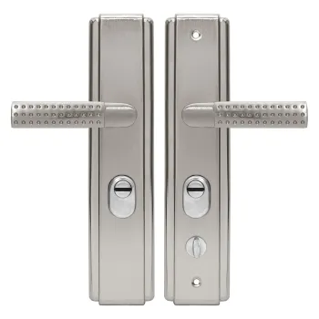 Дверная ручка на планке Ajax P.UNI.CH-6602 универсальная усиленная