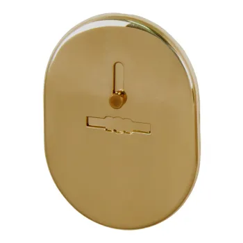 Декоративная накладка Fuaro ESC.S-lift.SF/OV.476 (ESC 476) с шторкой GP латунь