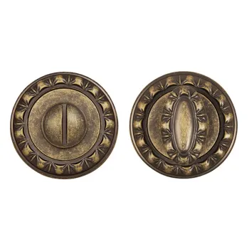 Фиксатор поворотный на круглом основании Punto BK6.R.MT53 (BK6 MT) OB-13 античная бронза