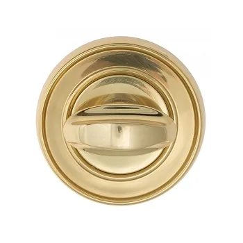 Фиксатор поворотный на круглом основании Venezia WC-2 D6 полированная латунь