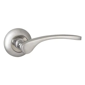 Ручка раздельная на круглом основании Ajax R.JR54.CORSA (CORSA AJ) SN/CP-3 матовый никель/хром