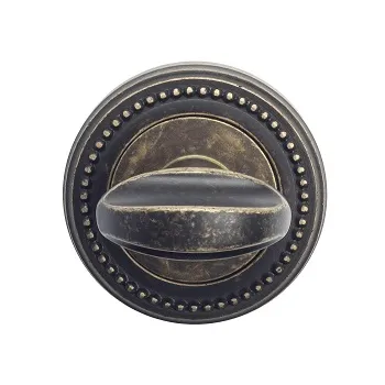 Фиксатор поворотный на круглом основании Venezia WC-2 D3 античная бронза