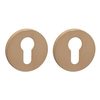 Накладка под цилиндр Ajax ET.R.JSR51 (ET JSR) SSG-39 сатинированное золото