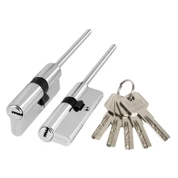 Цилиндровый механизм Punto Z3007Tang80(45+10+25) со штоком CP хром