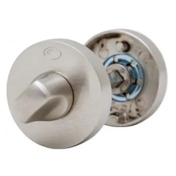 Фиксатор поворотный на круглом основании Convex AF-матовый никель