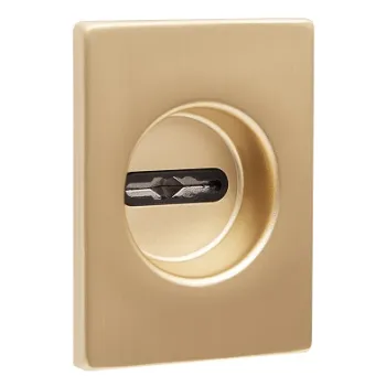 Накладка на сувальдный замок Fuaro ESC.S-auto.RL/U/K.477 SSG-39 сатинированное золото