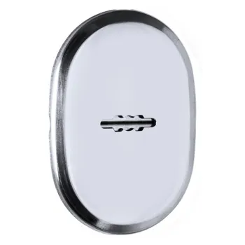 Декоративная накладка Fuaro ESC 477 (90х65) СP хром на сувальдный замок с подпружиненными шторками