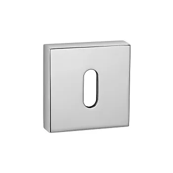 Накладка под ключ Буратино на квадратном основании KEY 51 Q полированная нержавеющая сталь